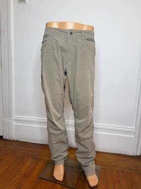 Kühl Radikl Men's Hybrid Hiking Pants Khaki 34x34